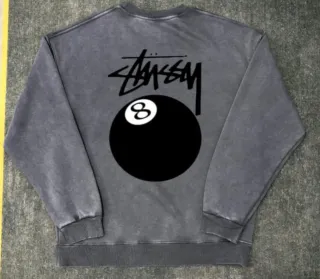 Sudadera Stüssy 8 Ball Gris Talla M