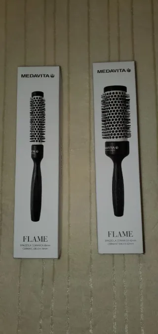 Set 2 Spazzole Ceramica Flame Medavita