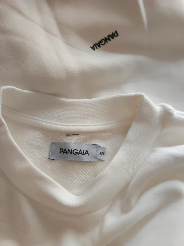Sudadera Pangaia blanca talla S – NUEVA
