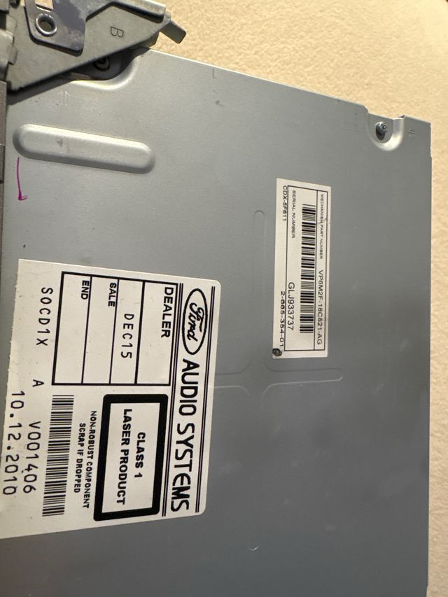 Radio Sony Ford Kuga 2008-2012