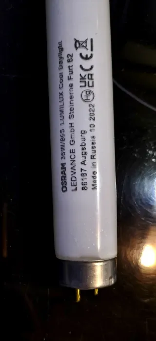 Tubo fluorescente OSRAM 36W/865