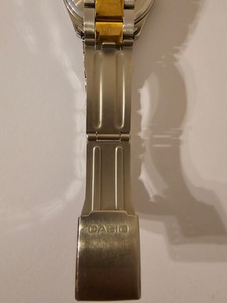 Orologio Casio Acciaio Dorato e Argentato