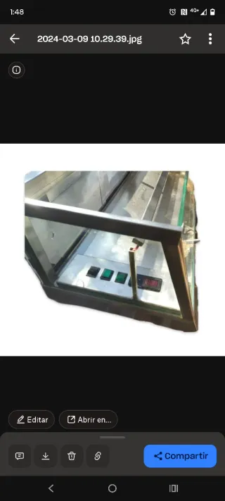 Mesa de cocina industrial acero inoxidable