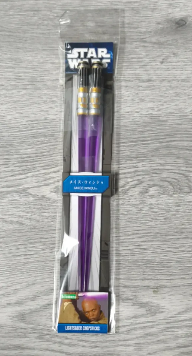 Palillos Lightsaber Star Wars Mace Windu