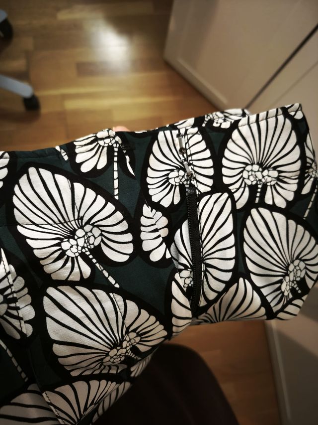 Pantalón Bimba Lola estampado verde T.36