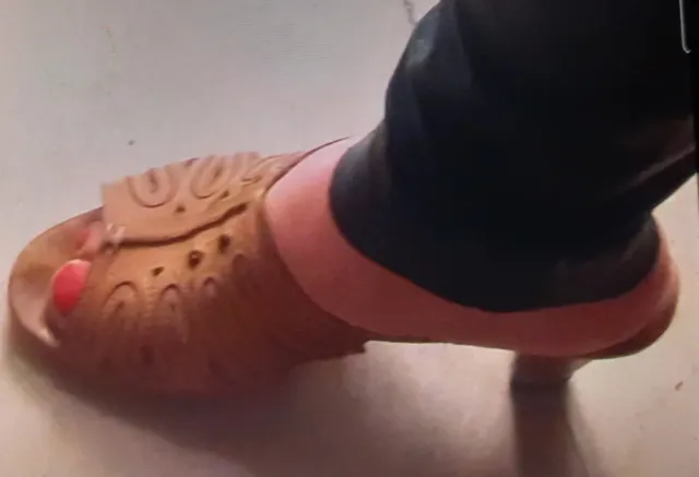 Scarpe Pikolinos Peep Toe Taglia 38