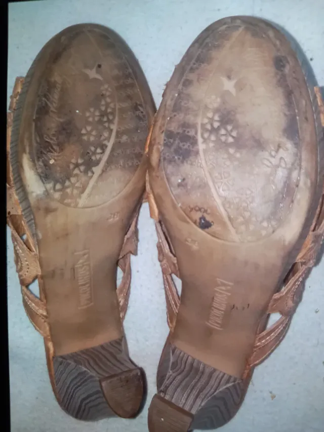 Scarpe Pikolinos Peep Toe Taglia 38