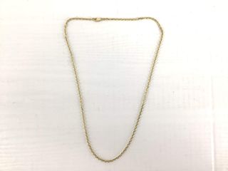 cadena oro 18k 26.5cm