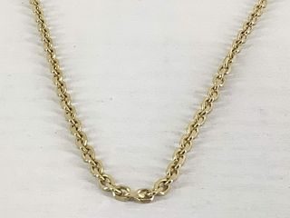 cadena oro 18k 26.5cm
