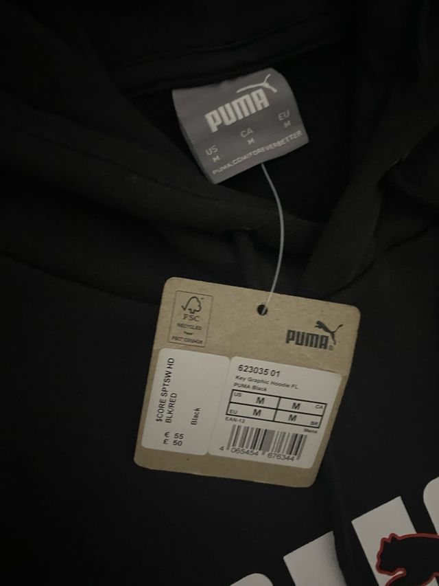 Conjunto Fato Treino Puma Preto