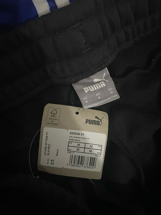 Conjunto Fato Treino Puma Preto