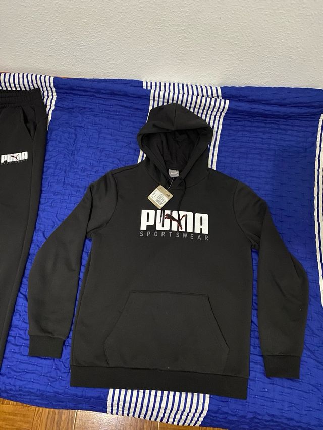 Conjunto Fato Treino Puma Preto