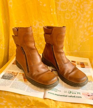 Botas Hush Puppies Piel Mujer Talla 38