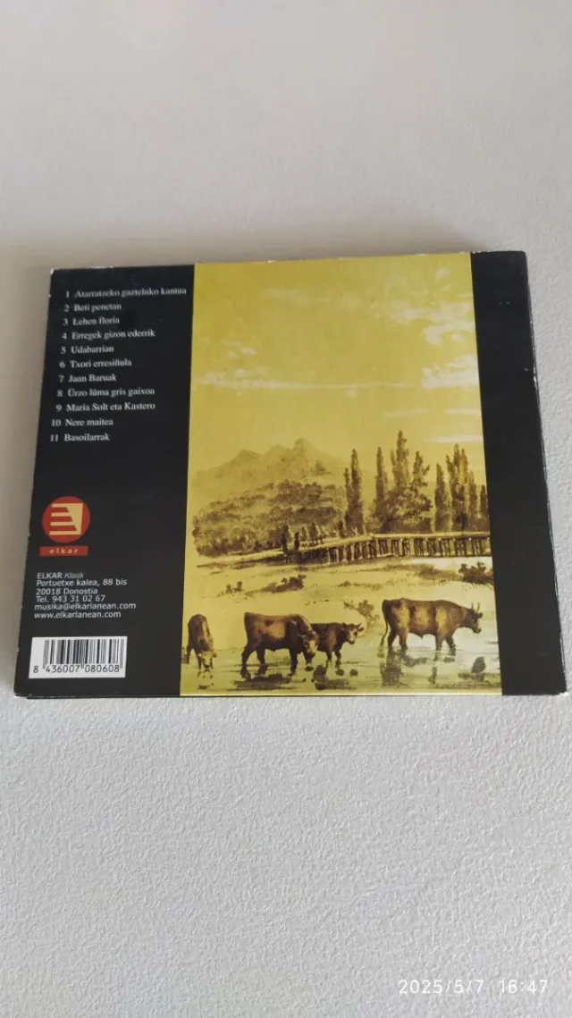 CD Benito Lertxundi - Folk