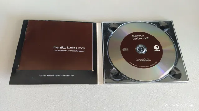 CD Benito Lertxundi - Folk