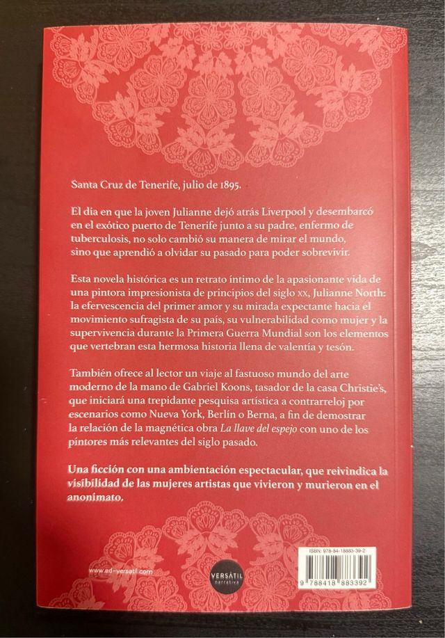 libro la llave del espejo