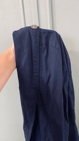 Chaqueta azul Talla L floral