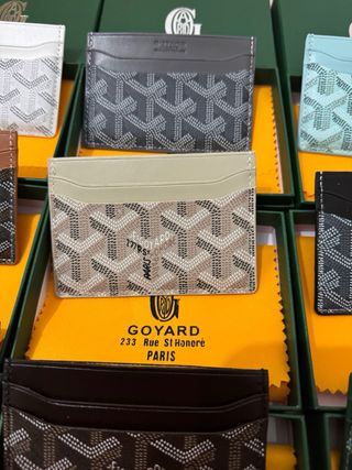 Cartera Marrón y Blanca