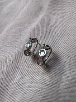 Pendientes mujer con circonitas