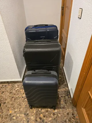 Maleta Nautica y Perry Ellys Negra y Azul