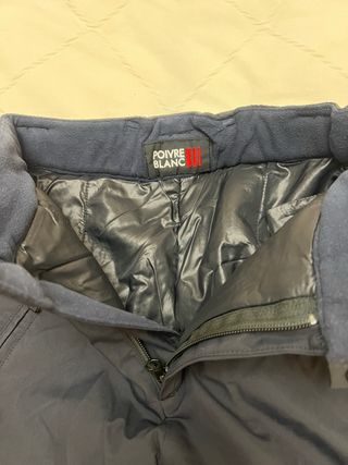 Pantalones de esquí niño Poivre Blanc azul T. 10