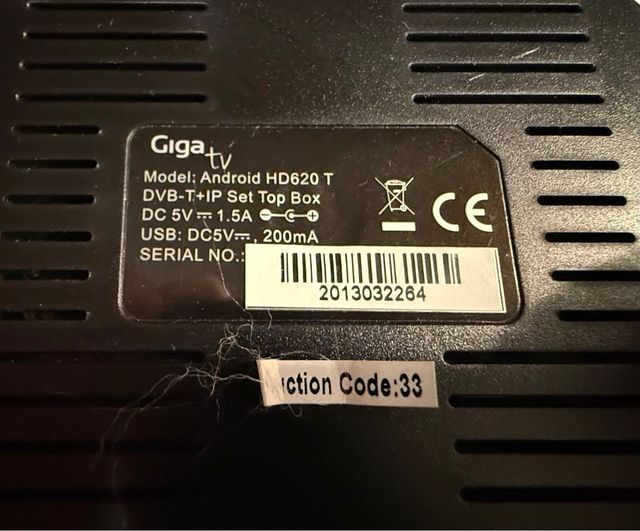 Giga tv Android HD620T Smart TV