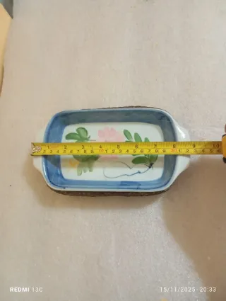 Piccolo vassoio decorato fiori