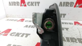 21186028052004 NEGRO NORMAL DURO AIRBAG ASIENTO DERECHA MERCEDES-BENZ CLASE E 2ª GENER. W211 2002-2003-2004-2005-2006-2007-2...