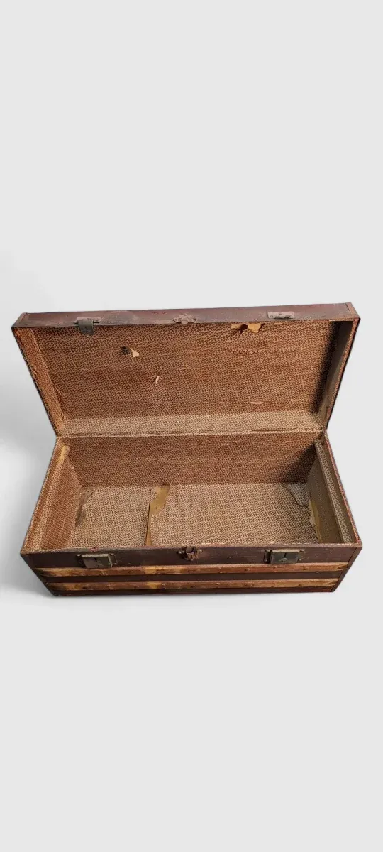 Baúl vintage madera