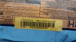739100F0F010X AIRBAG ASIENTO DERECHA TOYOTA VERSO 2009 - 2013