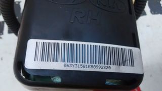 889201E000 AIRBAG ASIENTO DERECHA HYUNDAI ACCENT 2006-2007-2008-2009-2010-2011