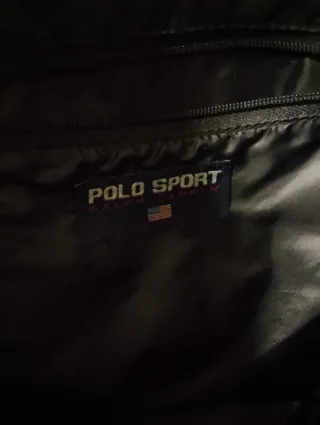 Borsone Polo Sport Ralph Lauren nero