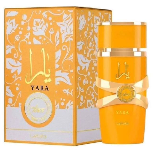 Perfume Yara Lattafa Dorado Naranja
