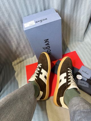 Zapatillas Hogan Marrón Talla 43.5