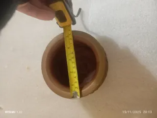 Vaso decorativo terracotta