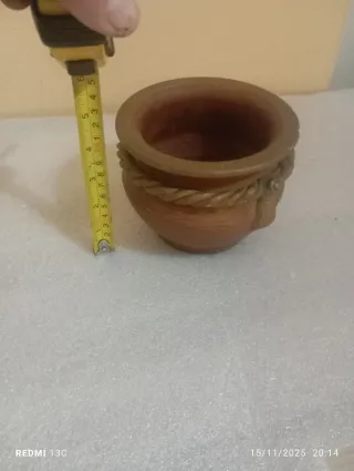 Vaso decorativo terracotta