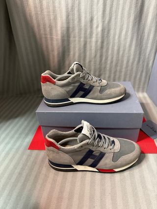 Zapatillas Hogan H86Run Talla 42.5 Grises