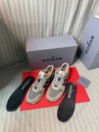 Zapatillas Hogan H86Run Talla 42.5 Grises