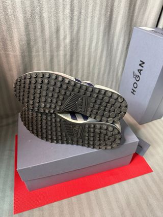 Zapatillas Hogan H86Run Talla 42.5 Grises