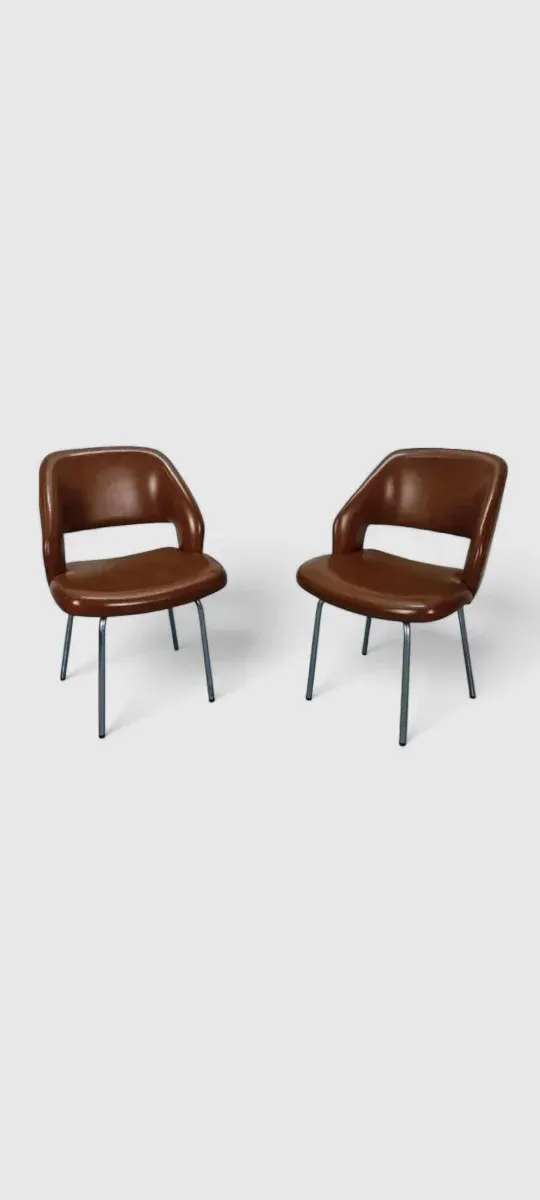 Juego de 2 Sillas Vintage Originales años 60