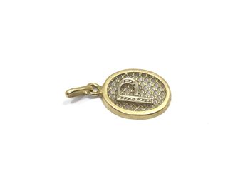 colgante oro 18k