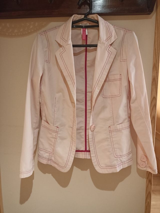 Chaqueta SOFT GREY rosa