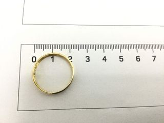 anillo oro 18k