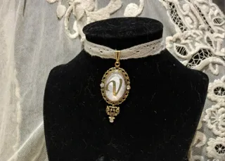 Colgante Camafeo Fallera Huertana Inicial T