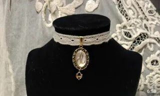 Colgante Camafeo Fallera Huertana Inicial T