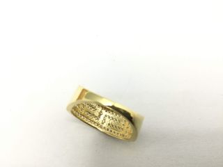 anillo oro 18k con piedra con circonita