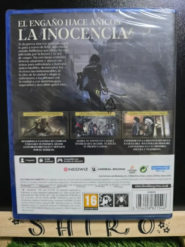 (SIGILLATO) Lies of P PS5