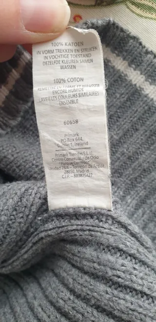 Jersey DENIM CO gris