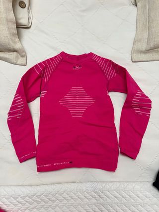 Ropa térmica infantil esquí XBionic T. 8/9 +Regalo