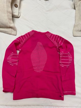 Ropa térmica infantil esquí XBionic T. 8/9 +Regalo